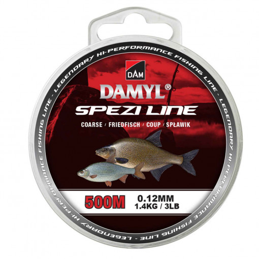 Fir Dam Damyl New Spezi Line Coarse 0.12mm 1.40kg 500m Transparent