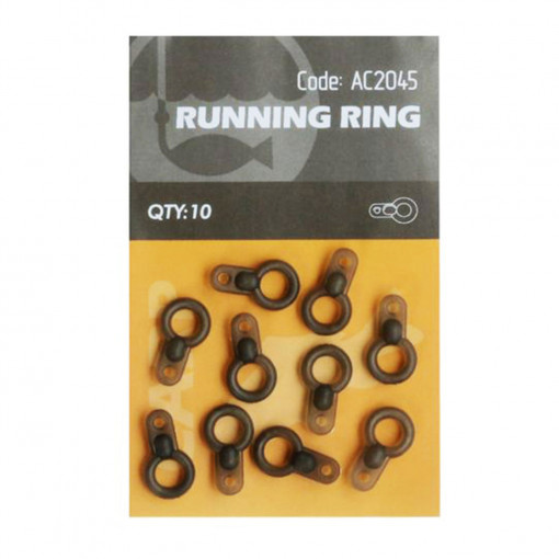 Orange Running Ring 10buc