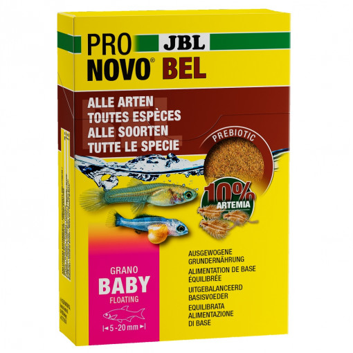 Hrana pesti acvariu JBL ProNovo BEL GRANO BABY 3x10 ml