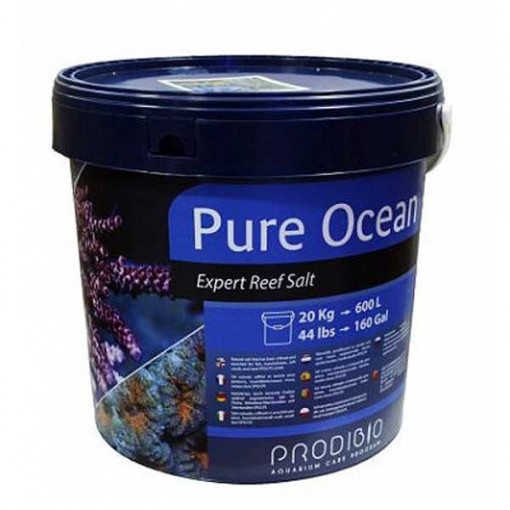 Sare marina Prodibio - Sare marina Pure Ocean 20 kg + Probiotix free