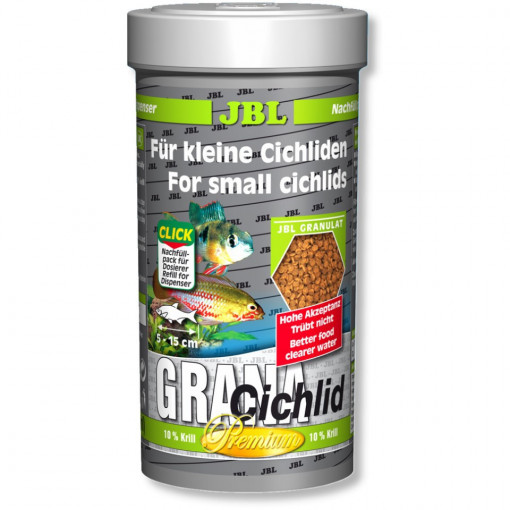 Hrana pesti acvariu JBL Grana-Cichlid 250ml Refill
