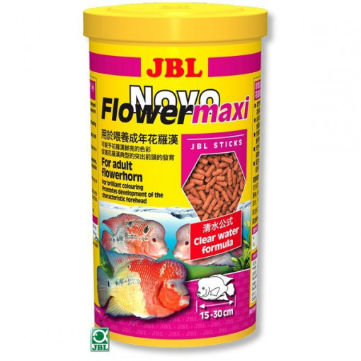 Hrana pesti acvariu JBL NovoFlower maxi 1 l+ 1 Gratuit!