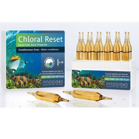 Medicament pesti acvariu Chloral Reset 12 fiole pentru 1000 litri - PRODIBIO
