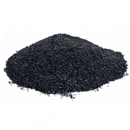 Nisip negru acvariu Black Crystal Sand 1 Kg.