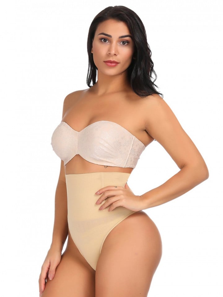 Modelator body cu tanga, FORMeasy shapewear, culoare bej, marimea L EU 