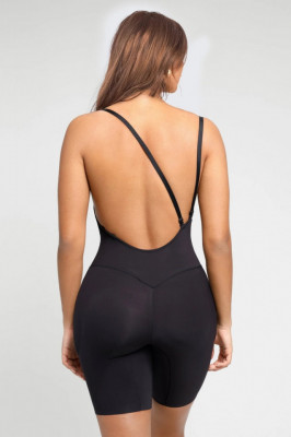 Body Modelator Cu Push UP (Bureti) Pentru Marirea Posteriorului si Coapselor , Cu spatele decoltat Black si Sutien - Img 6