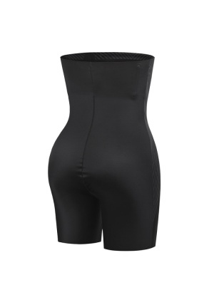 Chilot Modelator Talie Înaltă Fără Cusături cu Tehnologie Liquid Spandex, Compresie Mare, Oase Metalice, Antialunecare, Negru - Img 6