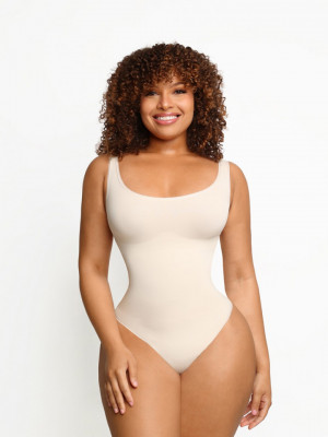 Body Modelator --THONG TUMMY CONTROL--White - Img 5