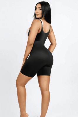 Body Modelator Tehnologia Spandex " Lichid" ptr Abdomen, Compresie Mare Pentru Aplatizarea Burticii, Operatia de cezariana, Culoare Neagra - Img 4