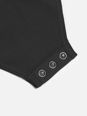 Body Modelator Seamless, Maneci Lungi "SKIN", Control Abdomen, Design Tanga, Susținere Bust, Protecție Antibacteriană, Invizibil Sub Haine, Nude - Img 6