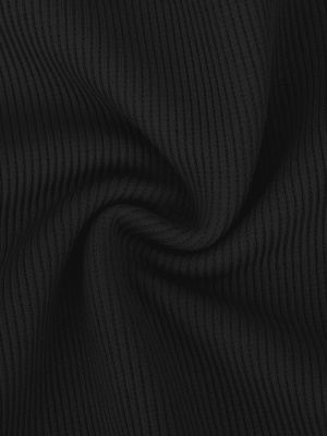 Salopeta Modelatoare Full Body Neagra, Decolteu Adanc, Control Abdomen, Maneci Lungi, Picior Lung, Fara Cusaturi, Compresie 360° pentru Silueta Sculptata - Img 8