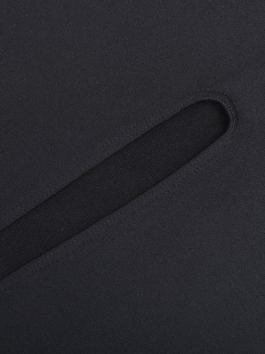 Rochie Modelatoare Neagra, Fara Cusaturi, Sustinere Bust, Control Abdomen, Crapatura Eleganta, Design Slim Fit, Material Elastic si Confortabil, Contureaza Silueta Perfect - Img 5