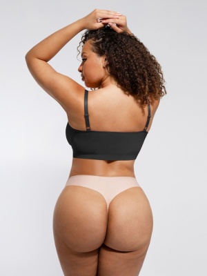 Sutien Modelator fara prindere Mos si Baba, Cu Bretele Ajustabile, Negru - Img 3