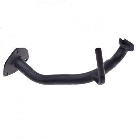 Teava esapament scuter QT-4, port valva de aer, 2 timpi