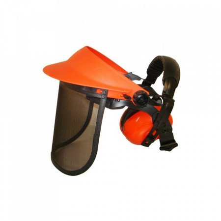 Masca de protectie metalica cu antifoane - Premium