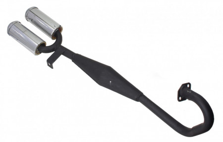 Toba esapament pocket bike dubla (mini motocicleta)
