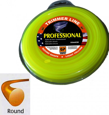 Fir motocoasa 3mm 15m, profil rotund