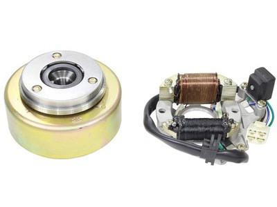 Volanta si magnetou (stator) ATV 110cc - 125cc, 2 bobine