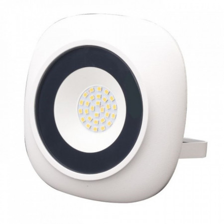 Proiector led rotund Iris, 20W (100W) 1800Lm, 6400K, lumina rece
