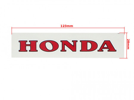 Sticker moto, atv Honda model 2