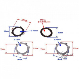 disc ambreaj atv 110cc