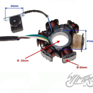 magnetou atv 6 bobine