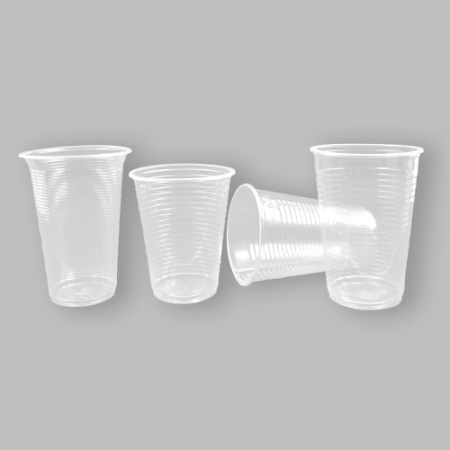 PAHAR TRANSPARENT D70 200 ml 100 buc/set