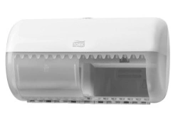 DISPENSER HARTIE IGIENICA 2 ROLE TORK ALB T4 - 557000 - Img 2