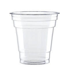 Pahare din plastic pentru frappe, 50 buc/set, 9 oz