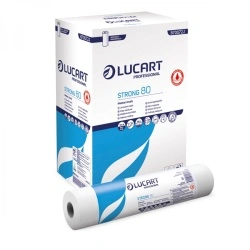 Rola medicala din hartie, tratata antimicrobian, alba - Strong 80 , LUCART