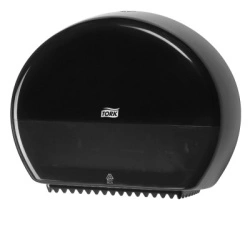 DOZATOR HARTIE IGIENICA MINI JUMBO NEGRU TORK T2 - 555008 - Img 2