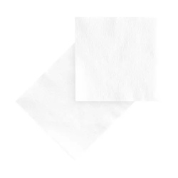 Servetele masa albe 1 strat 25x25cm vrac 2kg