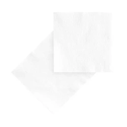 Servetele masa albe 1 strat 25x25cm vrac 2kg