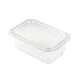 Set 100 caserole transparente din PET, cu capac atasat, 1500 ml - Img 2