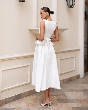 Rochie Daisy - alb - Img 2