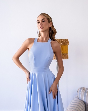 Rochie Monroe - albastru