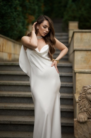 Rochie Serena - alb - Img 2