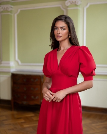 Rochie Avant - roșu - Img 3