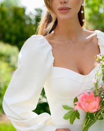 Rochie Coco - alb - Img 4