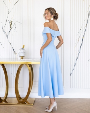 Rochie Jasmine - albastru - Img 3