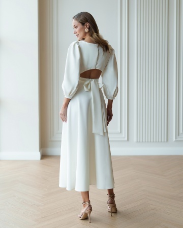 Rochie Fleur - alb - Img 3