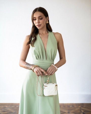 Rochie Kelly - măsliniu - Img 2