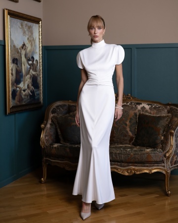 Rochie Christine - alb