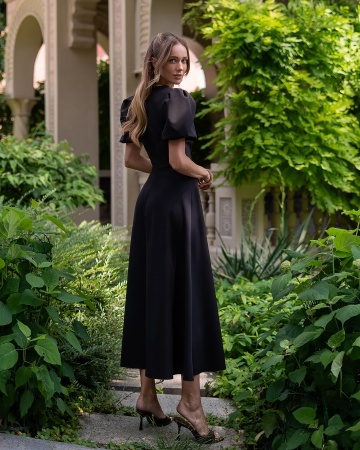 Rochie Lila - negru