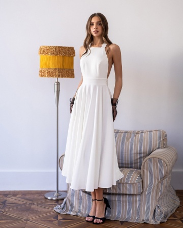 Rochie Monroe - alb