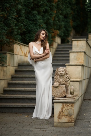 Rochie Serena - alb - Img 3