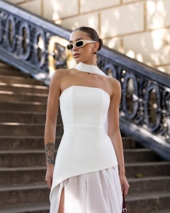 Rochie Blanc - alb - Img 1