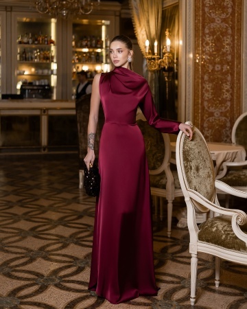 Rochie Eve - vișiniu