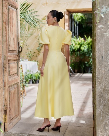 Rochie Lila - galben - Img 3