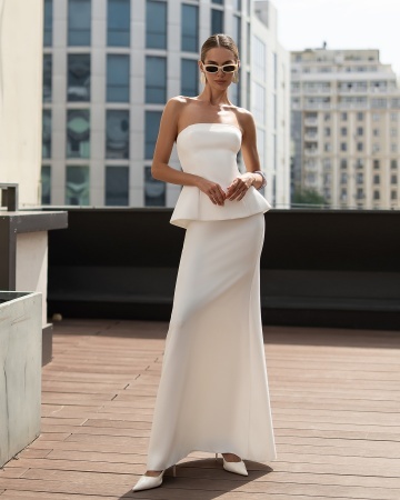 Rochie Vivien - alb